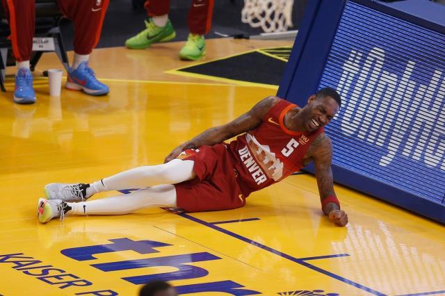 mk体育-巴顿腿筋伤势不容乐观 掘金后卫线再次人员告急